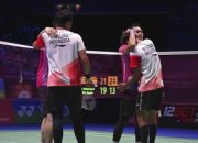 Dikalahkan Bagas/Fikri, Ahsan Doakan Sang Junior Kalahkan Ganda Korea