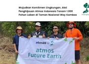 Inisiatif Hijau Atmos Indonesia Tanam 1.000 Pohon Laban di Taman Nasional Way Kambas
