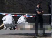 FOTO: Pria yang Serang Kedubes Israel di Serbia Tewas di Tangan Polisi