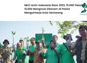 MILO Activ Indonesia Race 2023: Nestle MILO Donasi 15.000 Mangrove untuk Pantai Mangunharjo