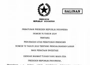Jokowi Terbitkan Perpres Izin Tambang Ormas Keagamaan
