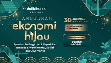 detikcom-gelar-anugerah-ekonomi-hijau-malam-ini,-siapa-pemenangnya?