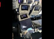 VIDEO: Kondisi Kabin Air Europa usai Diguncang Turbulensi Kuat