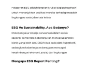 Apa Itu ESG Report? Berikut Cara Membuat dan Penjelasan Lengkapnya