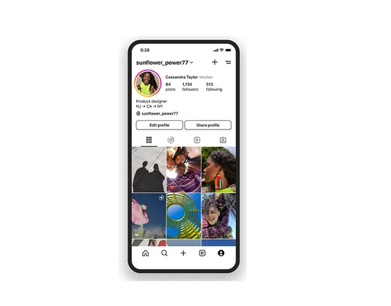 instagram-memperbarui-kisi-profil-dengan-gambar-mini-sejajar-vertikal