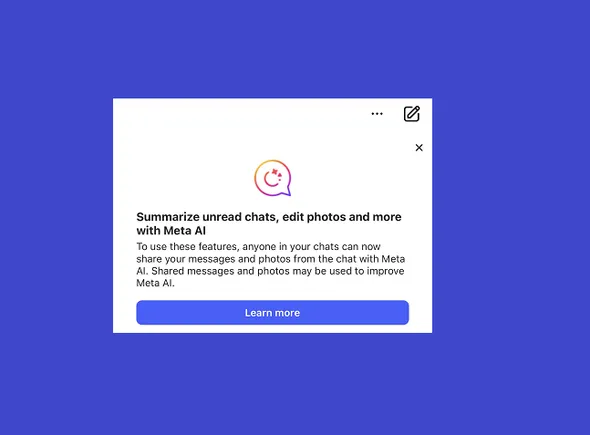 meta-memperingatkan-pengguna-sistem-ai-nya-akan-memindai-dms-saat-diminta