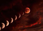 Bagaimana melihat total gerhana bulan dan bulan darah bulan ini