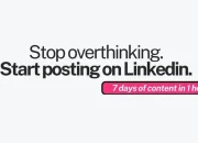 7 hari, 7 posting: Strategi sederhana untuk tumbuh di LinkedIn [Infografis]