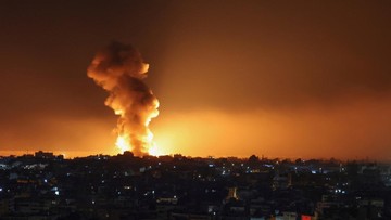 israel-makin-serampangan,-gempur-area-dekat-istana-presiden-suriah