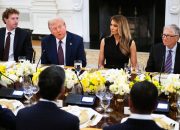 CEO TECH memuji Donald Trump saat makan malam Gedung Putih