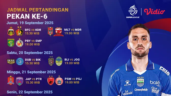 catat-jadwal-dan-live-streaming-bri-super-league-2025/2026-pekan-keenam,-eksklusif-di-vidio