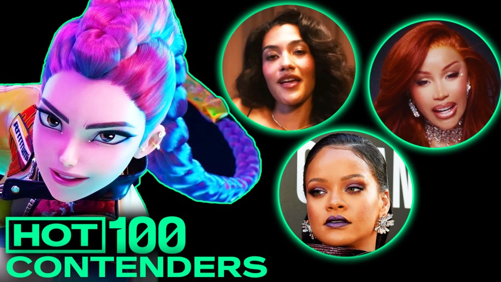 dapatkah-lagu-lagu-baru-cardi-b-atau-rihanna’s-‘breakin’-dish-‘bump’-golden-‘di-hot-100?-|-pesaing
