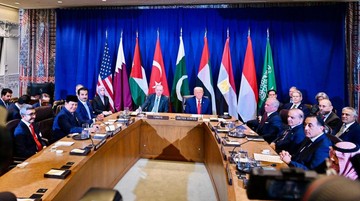 isi-pernyataan-bersama-negara-arab-ri-sambut-usulan-trump-soal-gaza