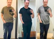 Saya mencoba jeans di Old Navy, Banana Republic, dan Gap. Pasangan favorit saya sangat nyaman.