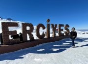 Menggenggam DINGINNYA Salju di Erciyes Kayseri Turki