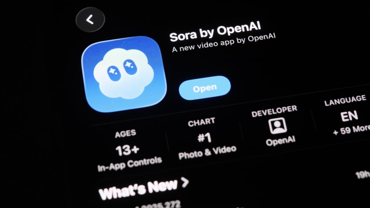 sora-meledak-di-pasar-global,-capai-posisi-tiga-teratas-app-store-dalam-dua-hari