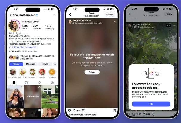 instagram-menguji-reel-akses-awal-untuk-membantu-mendorong-pertumbuhan-pemirsa