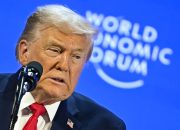 4 poin penting dari pidato Donald Trump di Davos