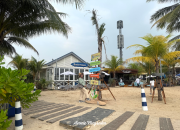 Melepas Penat di Pantai Pasir Putih Land’s End PIK 2 Jakarta