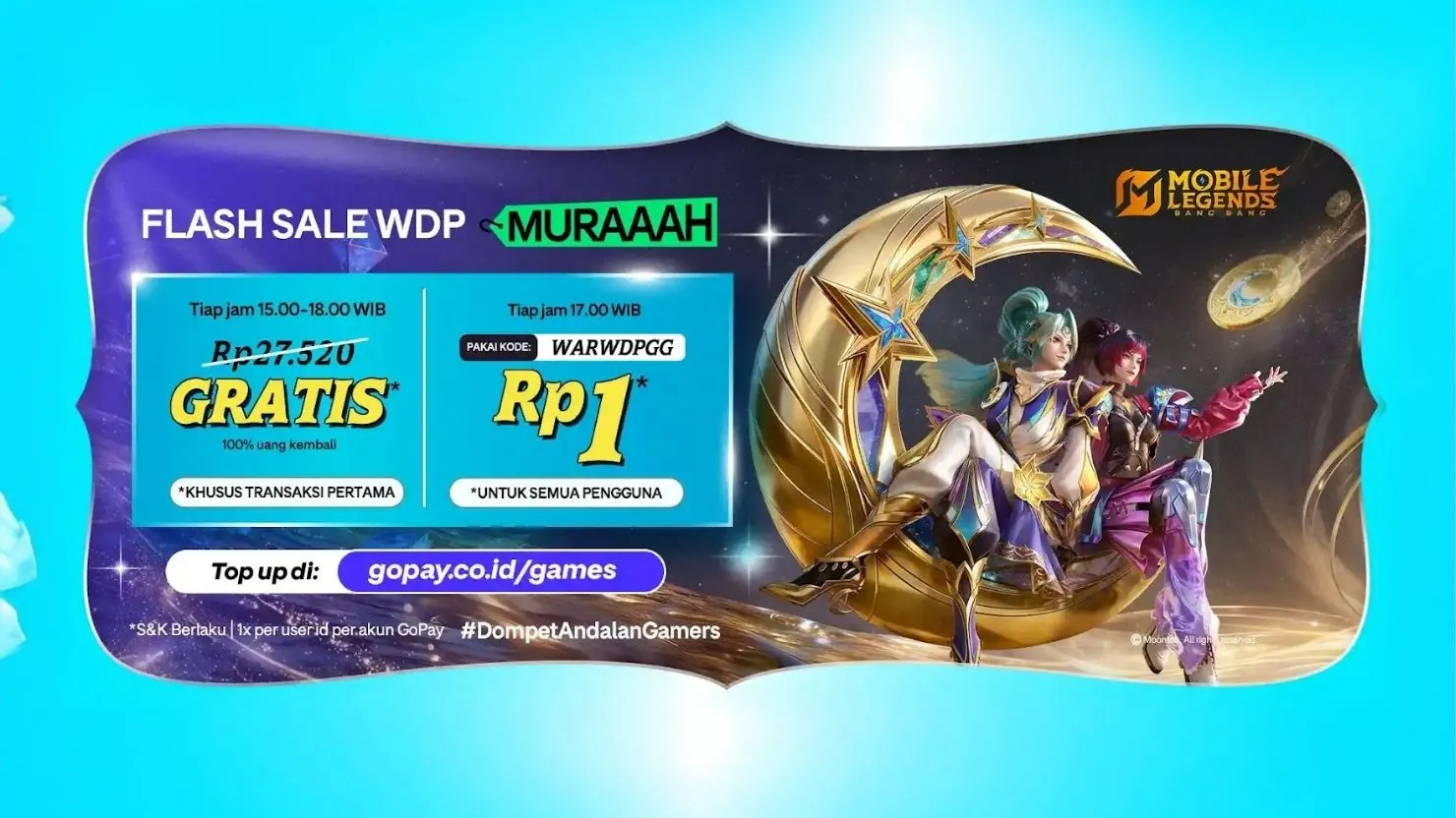 war-wdp-gratis-&-rp1-mlbb-di-gopay-games:-top-up-diamond-berhadiah-selama-ramadan