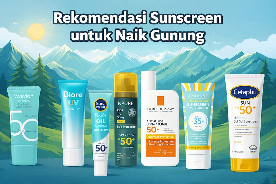 8-rekomendasi-sunscreen-terbaik-untuk-mendaki-gunung,-anti-belang-&-tahan-lama