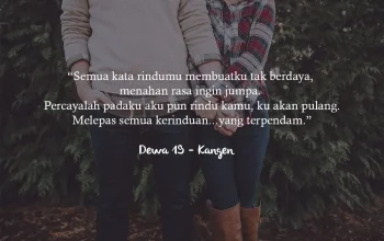 9 Lagu Kangen Seseorang, Bikin Rindu Makin Menggebu Sambil Bernostalgia!