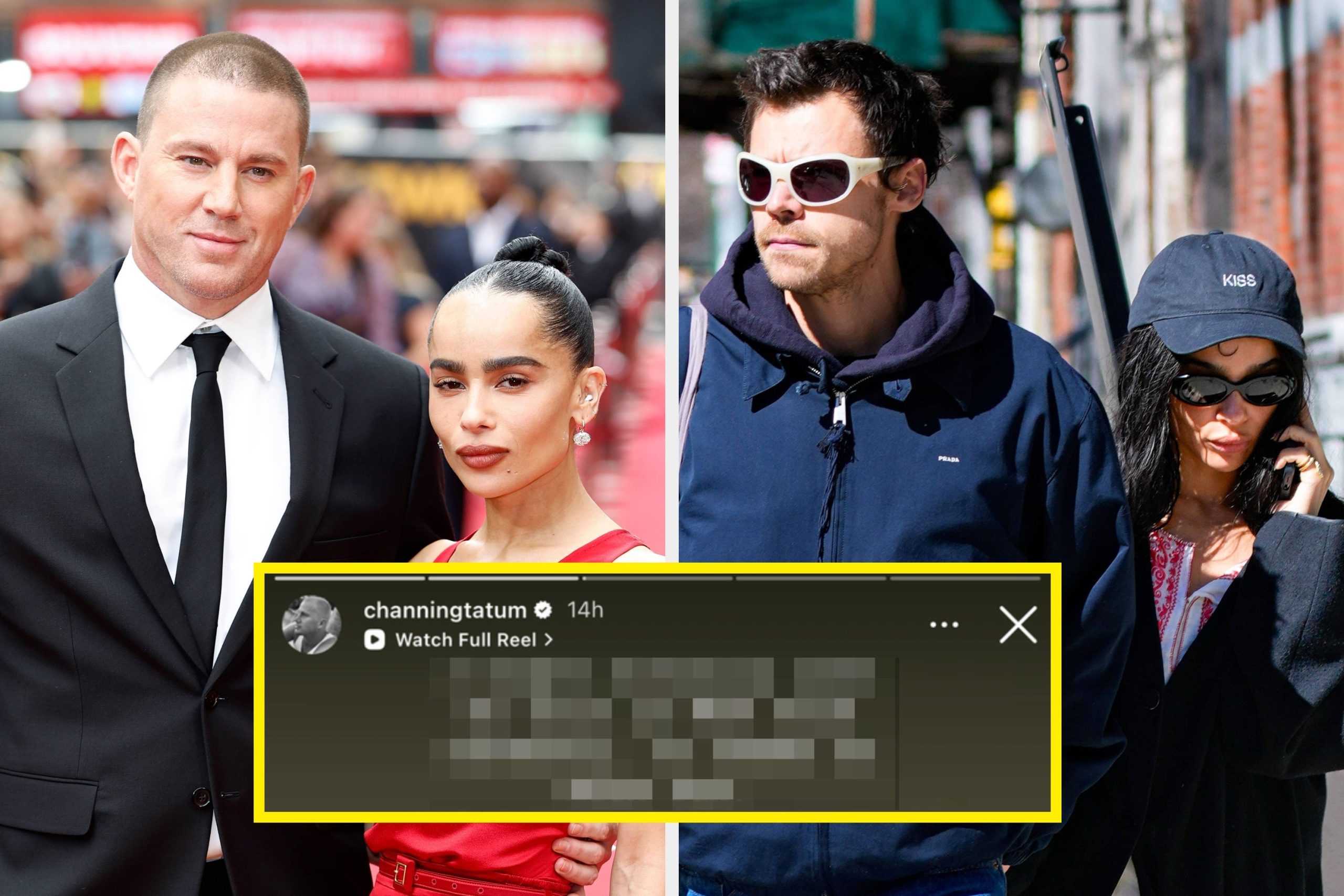 “it’s-giving-tom-brady”:-orang-orang-dibuat-bingung-dengan-cerita-ig-kriptik-channing-tatum-setelah-berita-pertunangan-zoe-kravitz-dengan-harry-styles