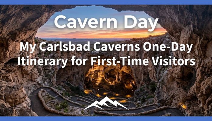 Rencana Perjalanan Satu Hari Carlsbad Caverns Saya untuk Pengunjung Pertama Kali