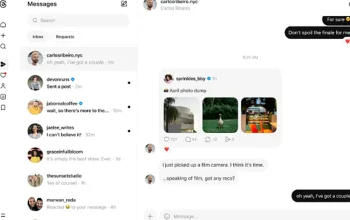 Threads menambahkan akses pesan langsung di desktop