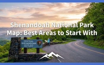 Peta Taman Nasional Shenandoah: Area Terbaik untuk Memulai