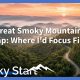 Peta Great Smoky Mountains: Tempat Saya Fokus Pertama