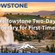 Rencana Perjalanan Dua Hari Yellowstone untuk Pemula