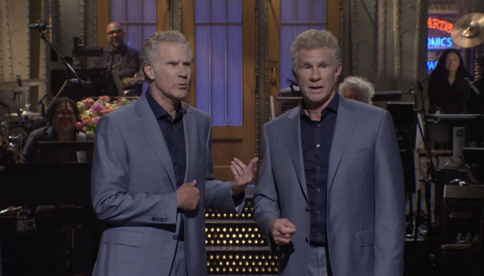 Will Ferrell menghadapi orang yang mirip dengannya selama monolog SNL-nya