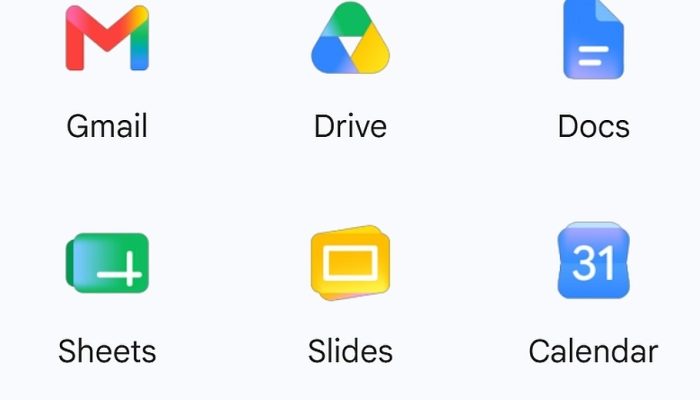 Google meluncurkan ikon aplikasi Workspace yang didesain ulang