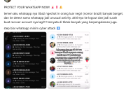 WhatsApp Diserang Spam Nomor Brasil, Banyak Akun Tiba-Tiba Logout