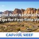 Tip Peta Taman Nasional Capitol Reef untuk Pengunjung Pertama Kali