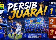 Hasil Akhir BRI Super League 2025/2026: Panas hingga Detik Terakhir, Persib Hattrick Juara!