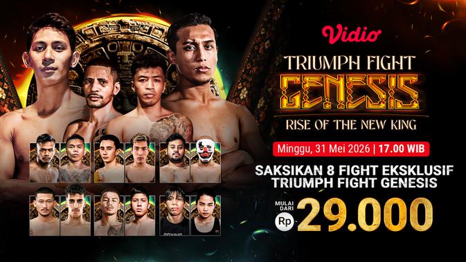 triumph-fight-genesis:-akan-menghadirkan-pertarungan-sengit!-saksikan-hanya-di-vidio