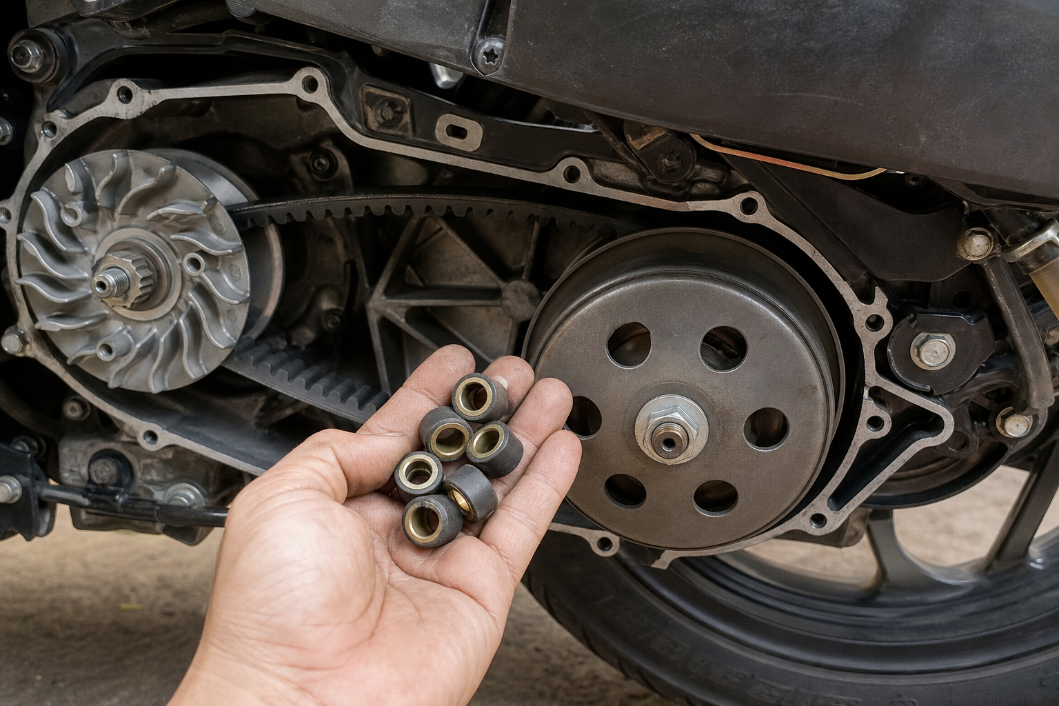 mengenal-fungsi-roller-pada-motor-matic-dan-cara-kerjanya