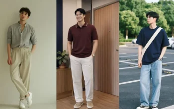 7 Outfit Kuliah Pria yang Stylish, Simpel & Nyaman Dipakai