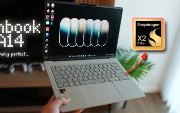 Asus Zenbook A14 OLED Resmi di Indonesia, Ditenagai Snapdragon X2 Elite