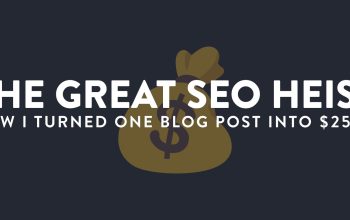 Pencurian SEO Hebat: Bagaimana Saya Mengubah Satu Postingan Blog Menjadi 250K