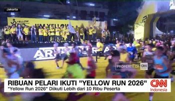 VIDEO: Ribuan Pelari Ikuti “Yellow Run 2026”