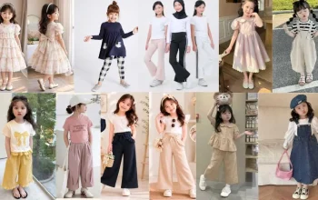 15 Model Baju Anak Perempuan Umur 6 Tahun Gemas & Anti Ribet