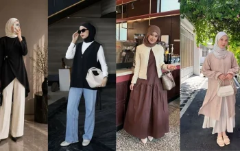 9 Outfit Ambil Raport Hijab yang Modis, Sopan, dan Bikin Pangling!