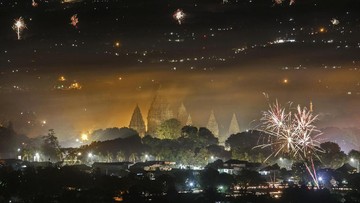 Heboh Ledakan-Kembang Api di Sekitar Prambanan, Ternyata Prewedding