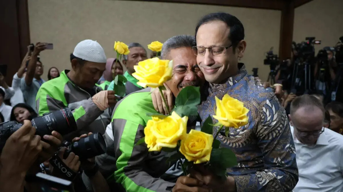 perjalanan-nadiem-makarim:-bangun-gojek,-jadi-menteri,-kini-divonis-10-tahun-penjara