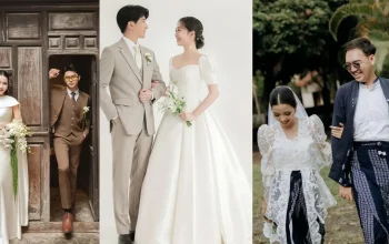 13 Baju Resepsi Pernikahan Modern yang Elegan dan Timeless