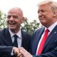 Trump Akhirnya Akui Protes ke Presiden FIFA soal Kartu Merah Balogun