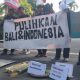 Aksi Massa Bali Kritik Kebijakan Tak Prorakyat, Teatrikal-Pukul Kulkul